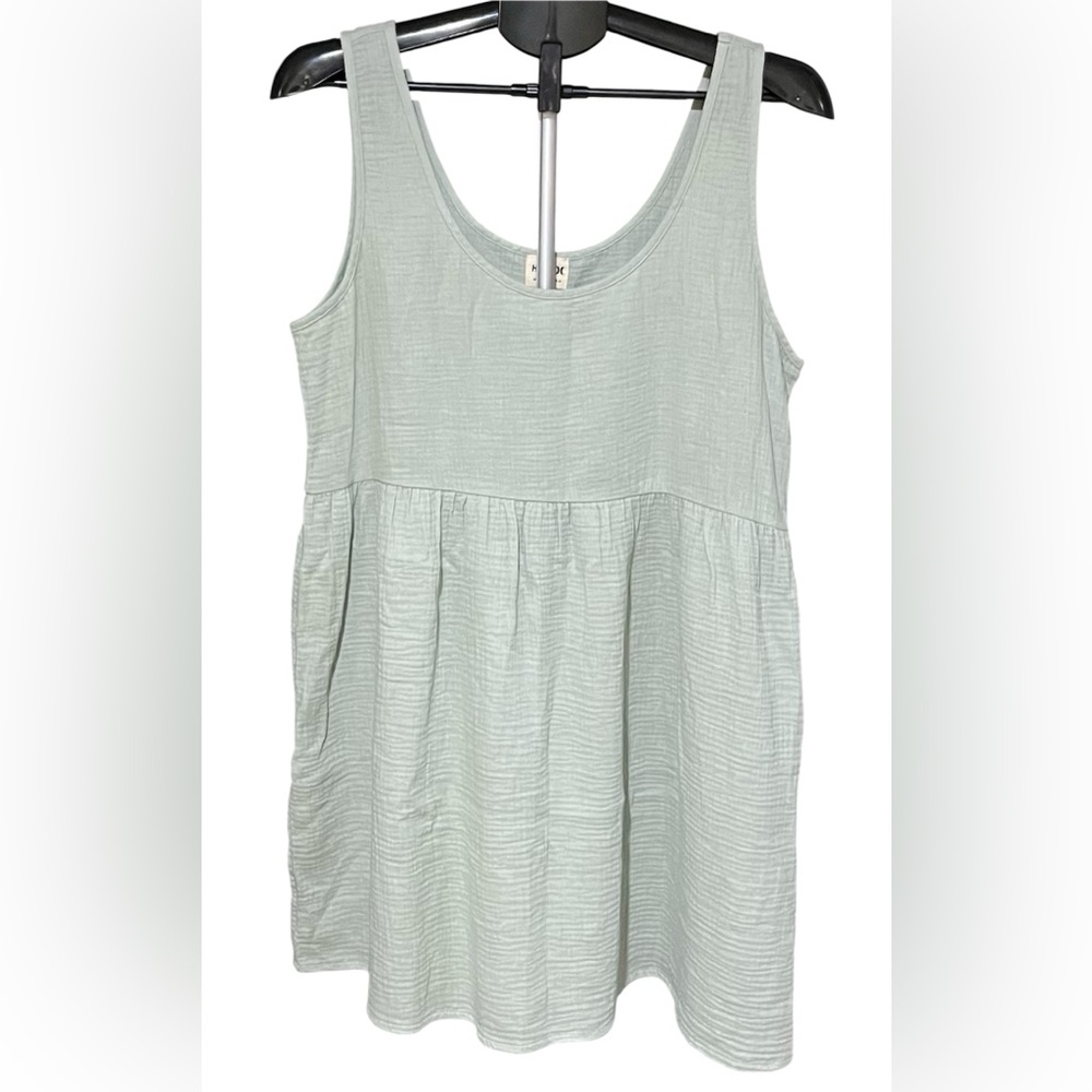 Hurley Mint Green Sleeveless Mini Dress